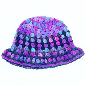 Handmade crochet bucket hat 👒